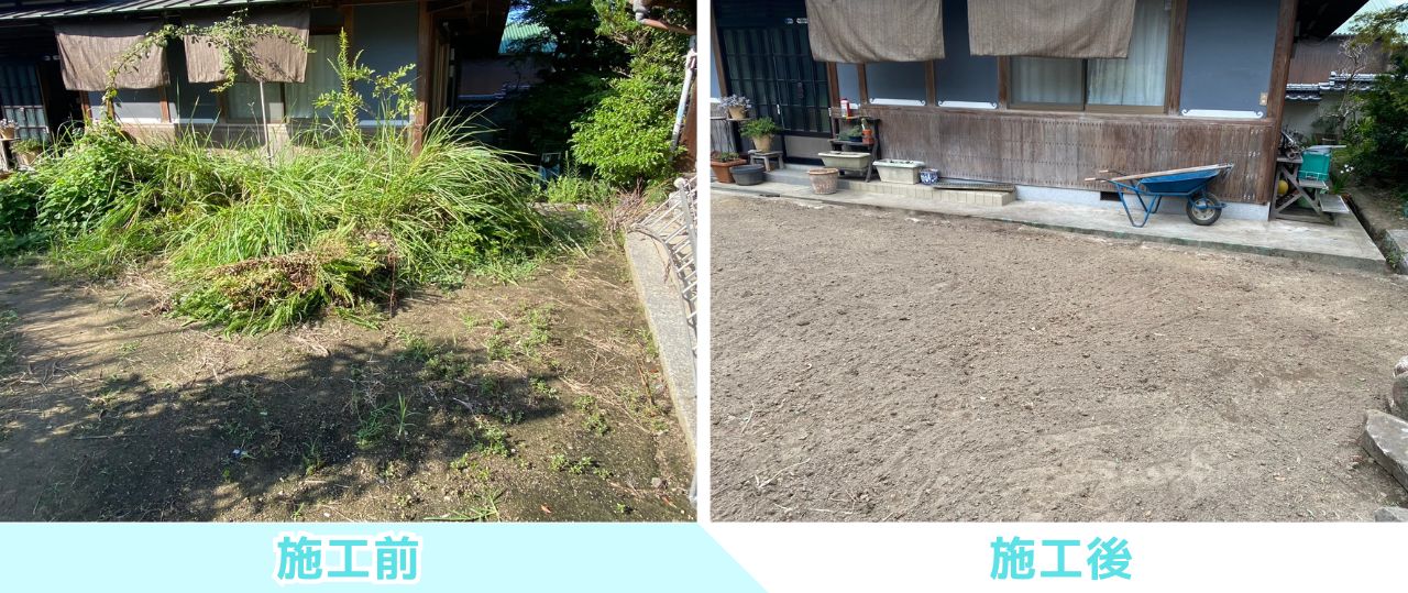 【三豊市S様邸】スッキリ綺麗な土の地面はウン年ぶり✨庭仕舞い工事㊗完工 (株)カインズガーデン|香川県の庭リフォーム工事 【三豊市S様邸】スッキリ綺麗な土の地面はウン年ぶり✨庭仕舞い工事㊗完工 (株)カインズガーデン|香川県の庭リフォーム工事