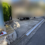 【綾川町Ｙ様邸】駐車場拡張工事着工⛑｜既存カーポートや門扉・生垣等撤去します (株)カインズガーデン｜香川県の庭仕舞い工事