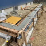 【綾川町Ｙ様邸】駐車場拡張工事｜コンクリート基礎や裏庭の土間コンクリート打設 (株)カインズガーデン｜香川の庭仕舞い工事