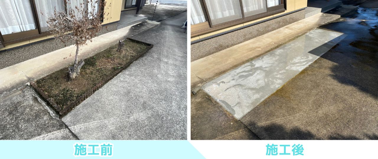 【綾川町ＳＩ様邸】雑草対策工事㊗完工｜花壇スペース３箇所スッキリ✨ (株)カインズガーデン｜香川県の庭仕舞い工事