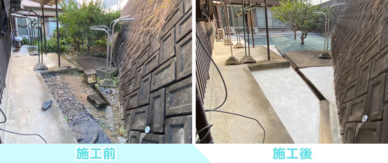 【綾川町Ｍ様邸】庭じまい工事㊗完工｜駐車場広々！お庭は防草シート＆砂利でスッキリ爽快仕上げ✨ (株)カインズガーデン