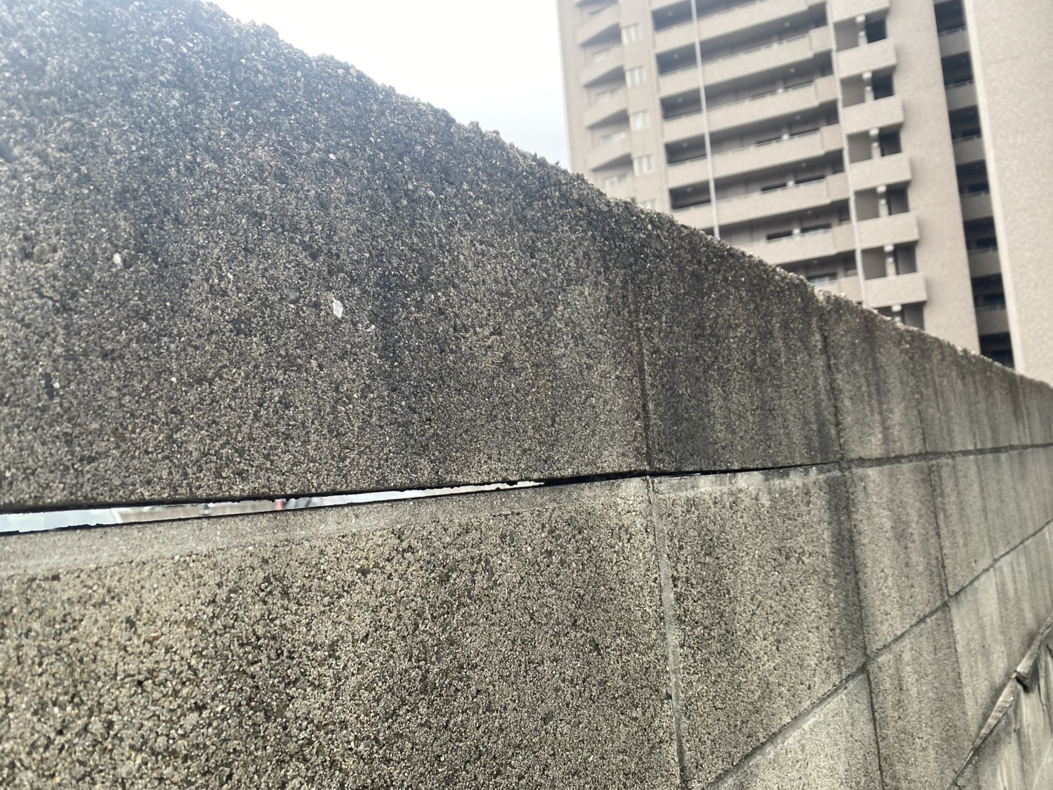 【高松市Ｋ様邸】庭じまい工事着工⛑｜古く危険なブロック塀を撤去、軽量長持ち目隠しフェンスにします (株)カインズガーデン