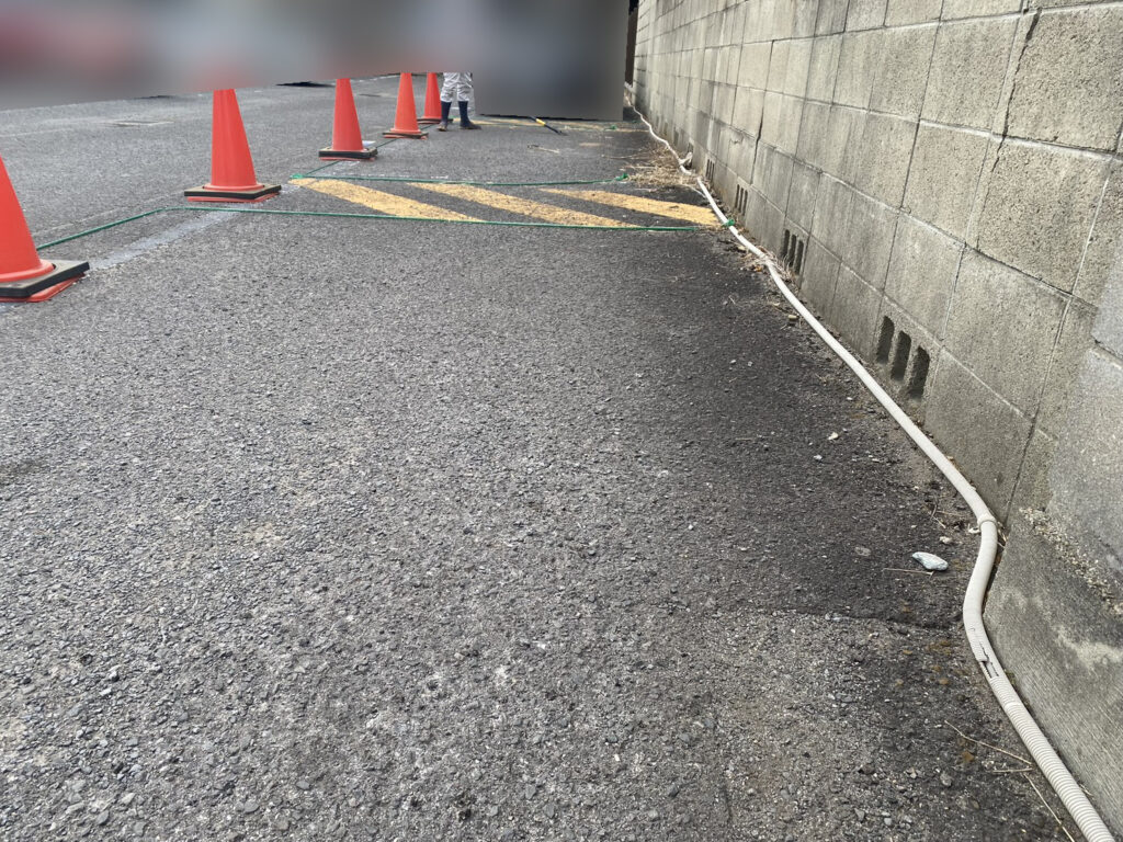 【高松市Ｋ様邸】庭じまい工事着工⛑｜古く危険なブロック塀を撤去、軽量長持ち目隠しフェンスにします (株)カインズガーデン