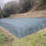 【多度津町Ｓ様所有地】雑草対策工事㊗完工｜雑草や根撤去→整地→除草剤→防草シートでスッキリ完了！ (株)カインズガーデン