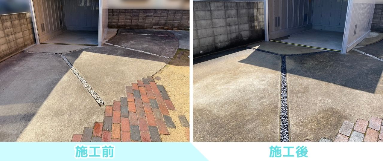 【香川町Ｖ様邸】バイクガレージ工事㊗完工｜間口広々！ハイルーフタイプの格好良いバイク保管庫完成✨ (株)カインズガーデン