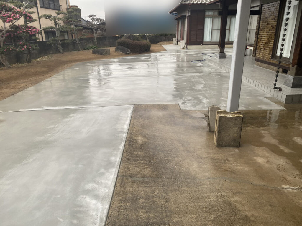 【綾川町Ｔ様邸】雑草対策＆庭仕舞い工事㊗完工｜コンクリートの最強雑草対策仕上げでスッキリ完了✨ (株)カインズガーデン