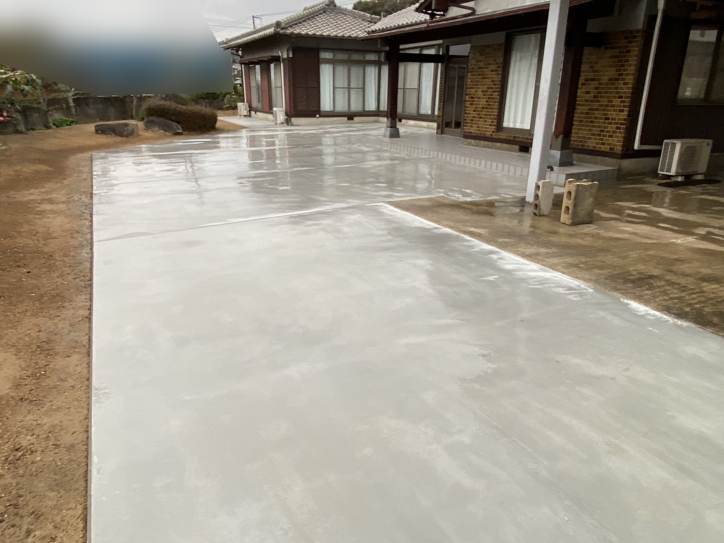 【綾川町Ｔ様邸】雑草対策＆庭仕舞い工事㊗完工｜コンクリートの最強雑草対策仕上げでスッキリ完了✨ (株)カインズガーデン