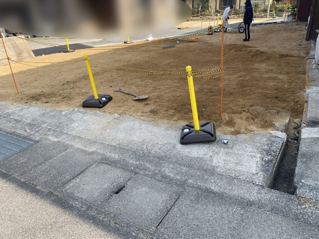 【まんのう町Ｍ様邸】地先境界ブロック＆整地工事㊗着完工｜境界ハッキリ安心✨井戸じまいも綺麗に完了 (株)カインズガーデン