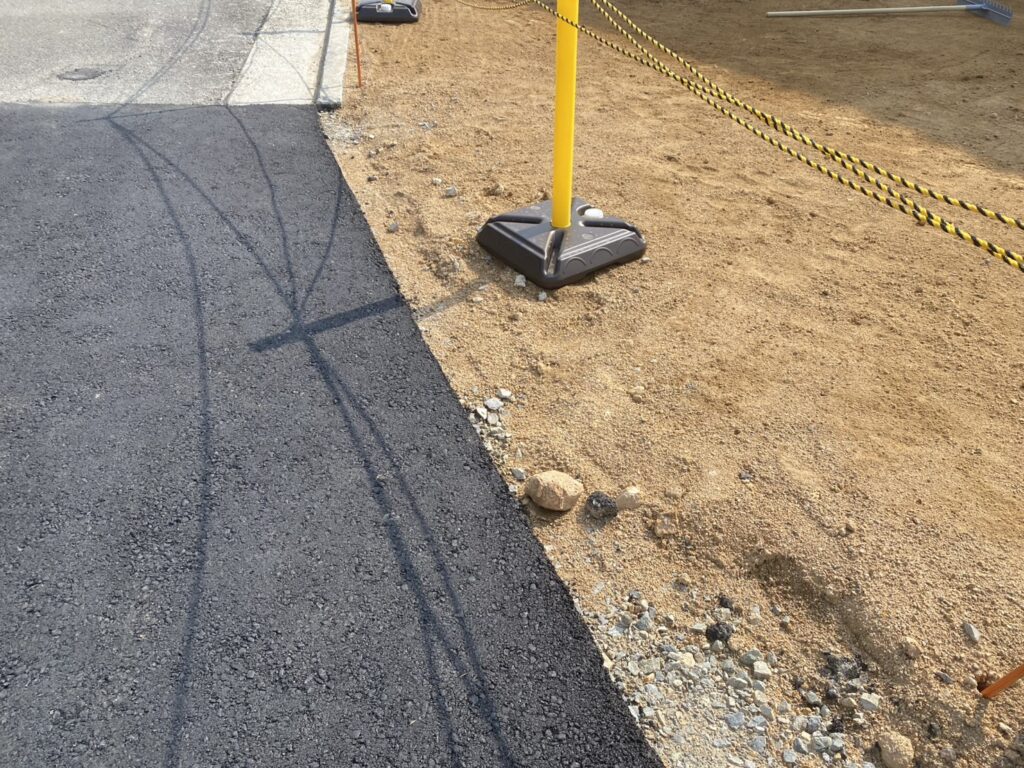 【まんのう町Ｍ様邸】地先境界ブロック＆整地工事㊗着完工｜境界ハッキリ安心✨井戸じまいも綺麗に完了 (株)カインズガーデン