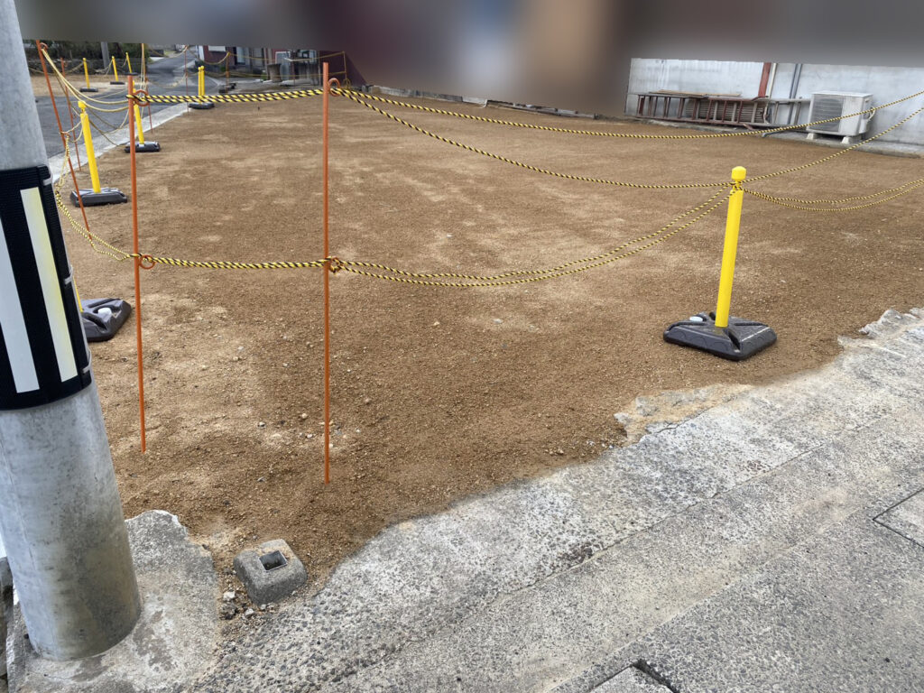 【まんのう町Ｍ様邸】地先境界ブロック＆整地工事㊗着完工｜境界ハッキリ安心✨井戸じまいも綺麗に完了 (株)カインズガーデン