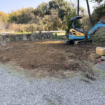 【三豊市Ｏ様邸】庭仕舞い＆ドッグラン工事｜生垣や庭木庭石撤去完了しスッキリ✨ブロックベースも打設 (株)カインズガーデン