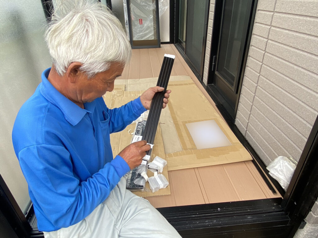 【三豊市Ａ様邸】サンルーム設置工事㊗完工｜風通し最高～✨プライバシー保護◎ 快適洗濯干し場完成 (株)カインズガーデン