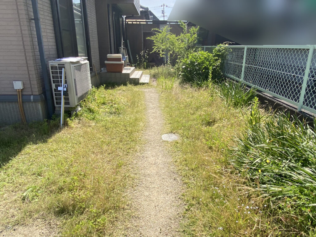 【坂出市Ｏ様邸】庭仕舞い工事着工⛑｜既存の手づくり納屋やテラス屋根撤去，水仙植え替えからスタート (株)カインズガーデン
