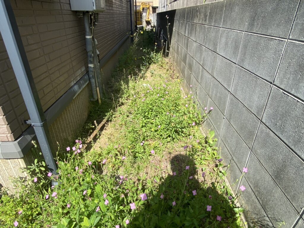 【坂出市Ｏ様邸】庭仕舞い工事着工⛑｜既存の手づくり納屋やテラス屋根撤去，水仙植え替えからスタート (株)カインズガーデン
