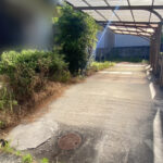 【綾川町Ｋ様邸】雑草対策＆庭仕舞い工事着工⛑｜門扉や玄関周りの庭木植栽撤去，お家周りの雑草撤去 (株)カインズガーデン