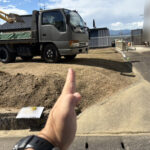 【綾川町Ｓ様邸】庭リフォーム工事着工⛑｜コンクリート面拡張＆隣の小屋前までコンクリートの道で繋げます (株)カインズガーデン