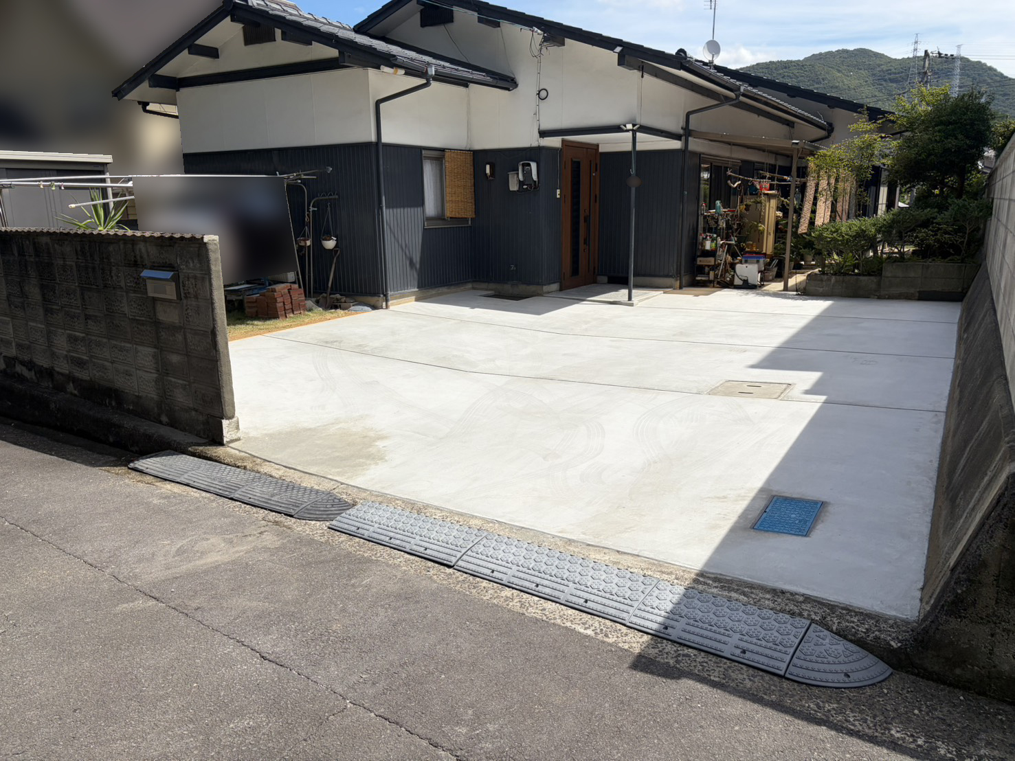【丸亀市ＴＡ様邸】庭仕舞い工事㊗完工｜手入れを減らし、お庭スペースを有効活用✨スッキリ広々駐車場完成 (株)カインズガーデン