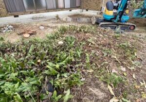 【綾川町Ｍ様邸】庭仕舞い＆駐車場拡張工事｜庭木や植栽・庭石を撤去し、駐車スペースを広げます (株)カインズガーデン