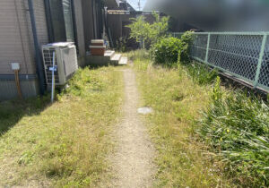 【坂出市Ｏ様邸】庭仕舞い工事着工⛑｜既存の手づくり納屋やテラス屋根撤去，水仙植え替えからスタート (株)カインズガーデン