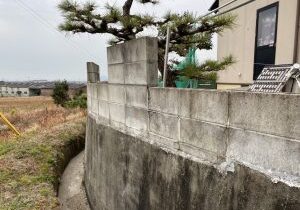 香川県のブロック塀リフォーム工事