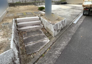 【綾川町Ｙ様邸】駐車場拡張工事｜生垣や庭木、既存カーポート撤去完了👌 (株)カインズガーデン｜香川県の庭仕舞い工事